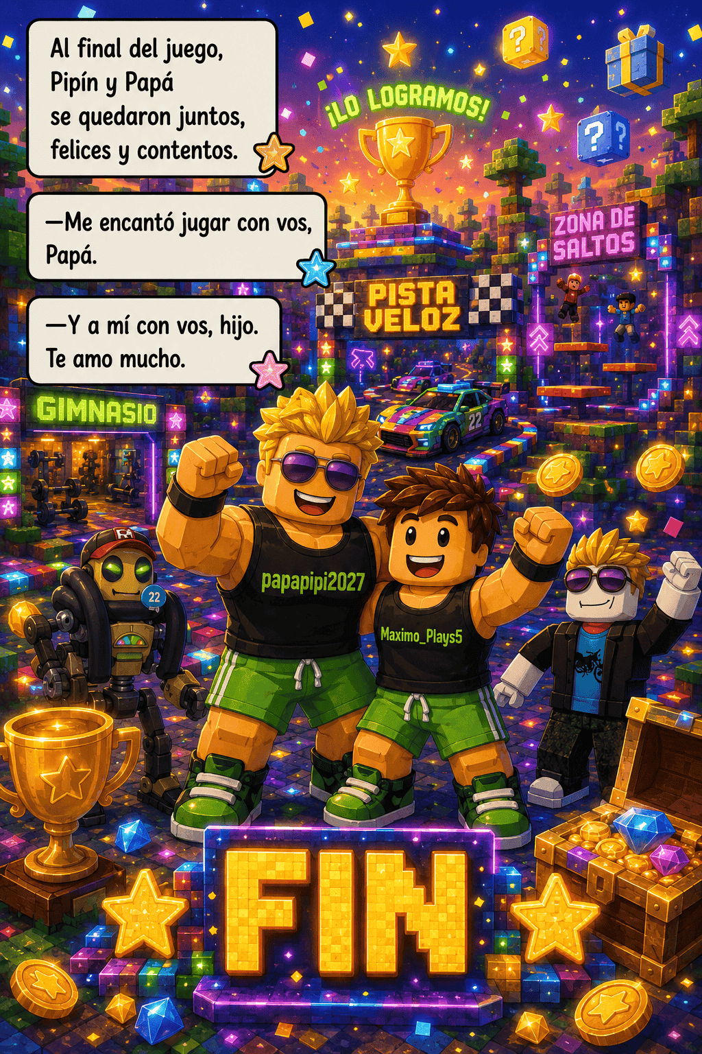 Final emotivo de la aventura de juego