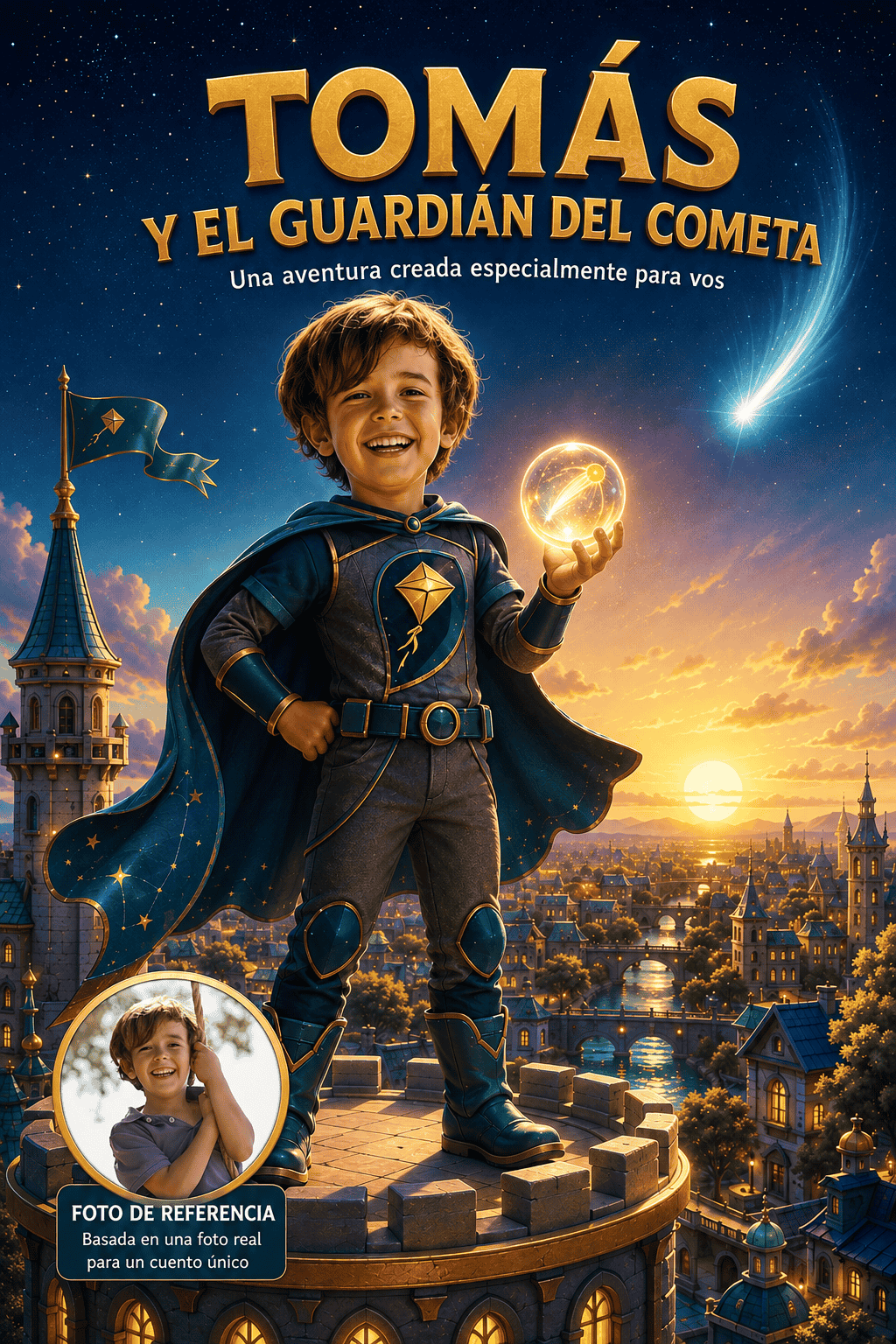 Portada de Tomás como el Guardián del Cometa