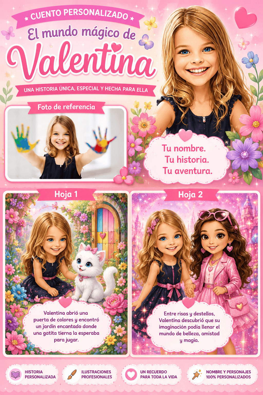 Ejemplo de cuento personalizado