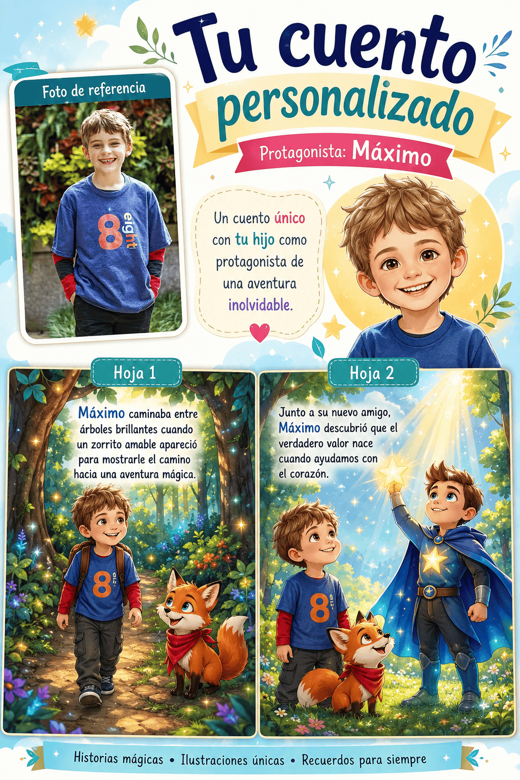 Ejemplo de cuento personalizado