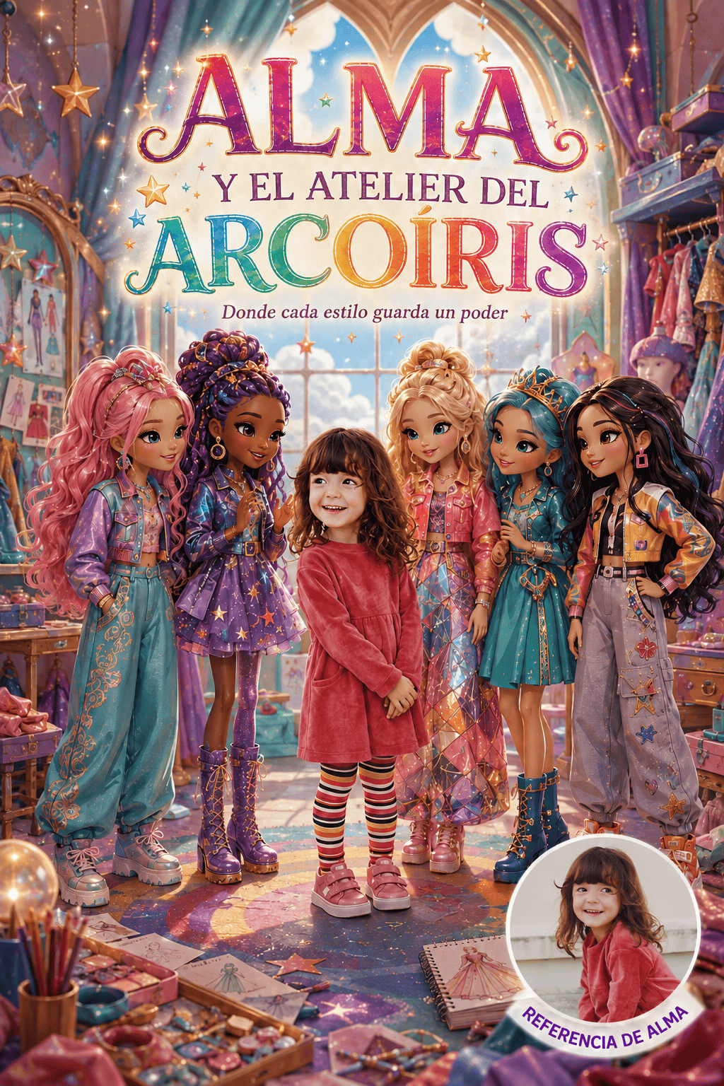 Portada de Alma en un mundo de muñecas fashion originales