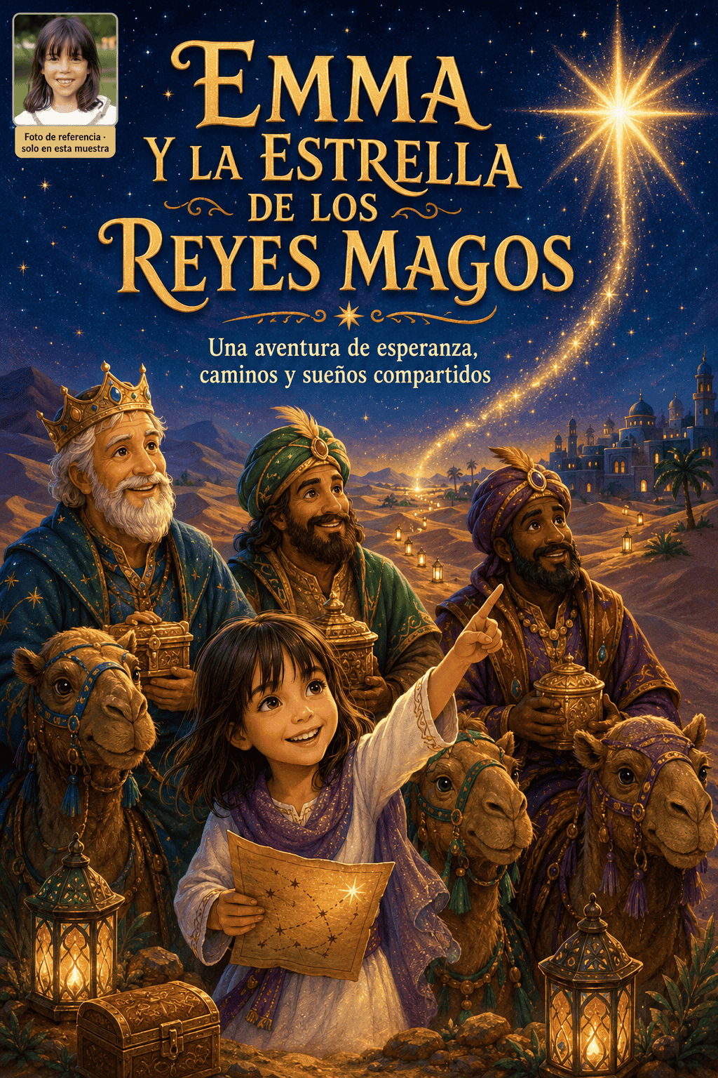 Portada de Emma con los Reyes Magos